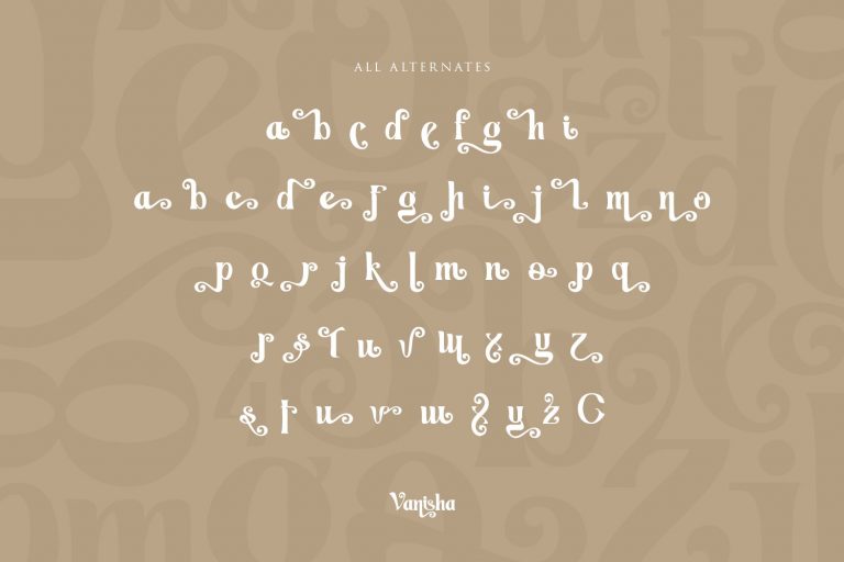 Vanisha Modern Serif Display