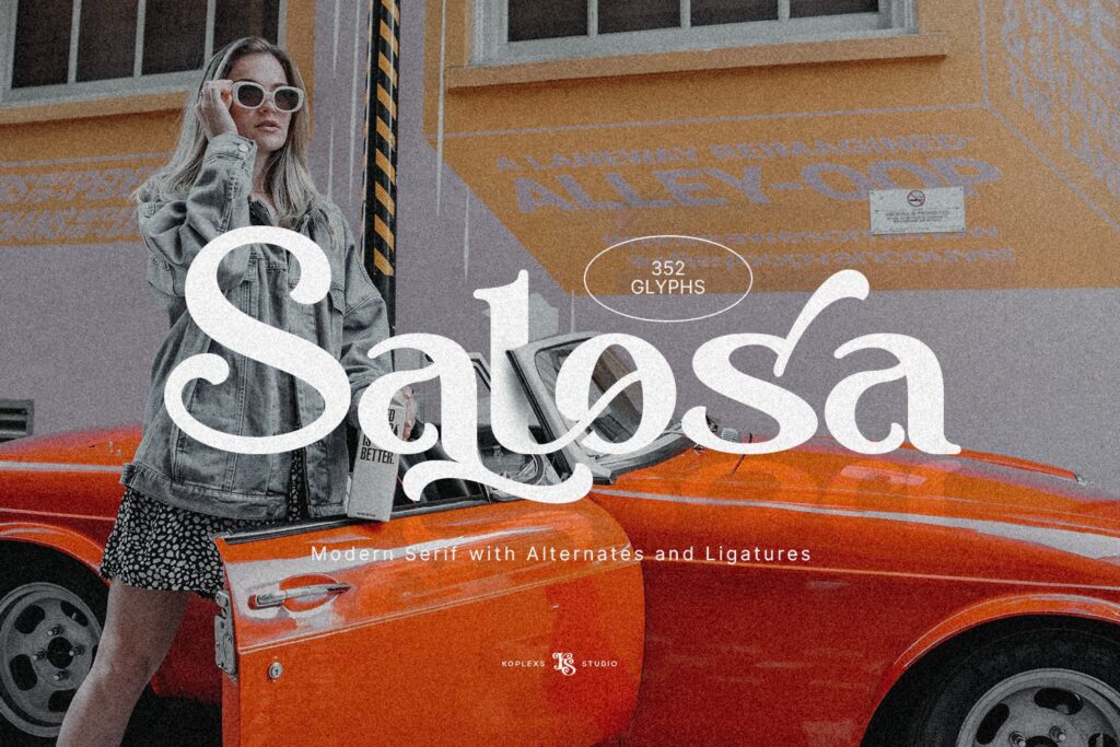 Salosa - Modern Serif Font
