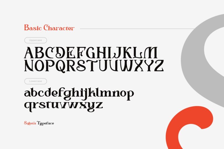 Salosa Modern Serif Font