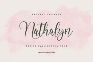 Nathalyn - Script Calligraphy Font